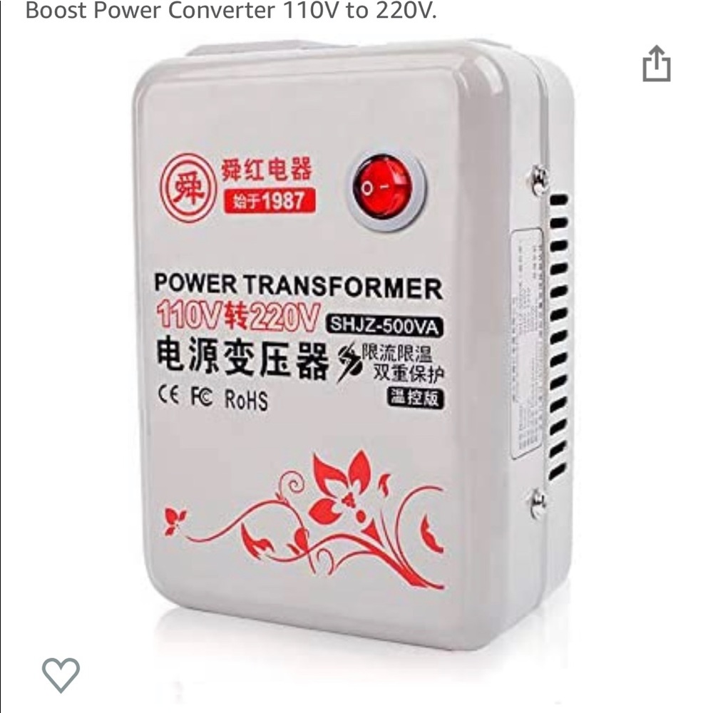 500 watt Voltage Converter